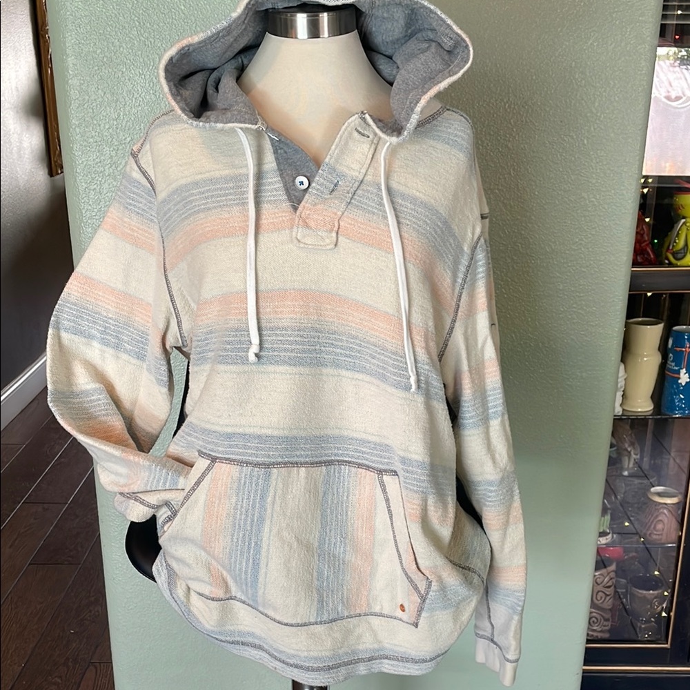 Tommy Bahama Striped Hooded Sweater